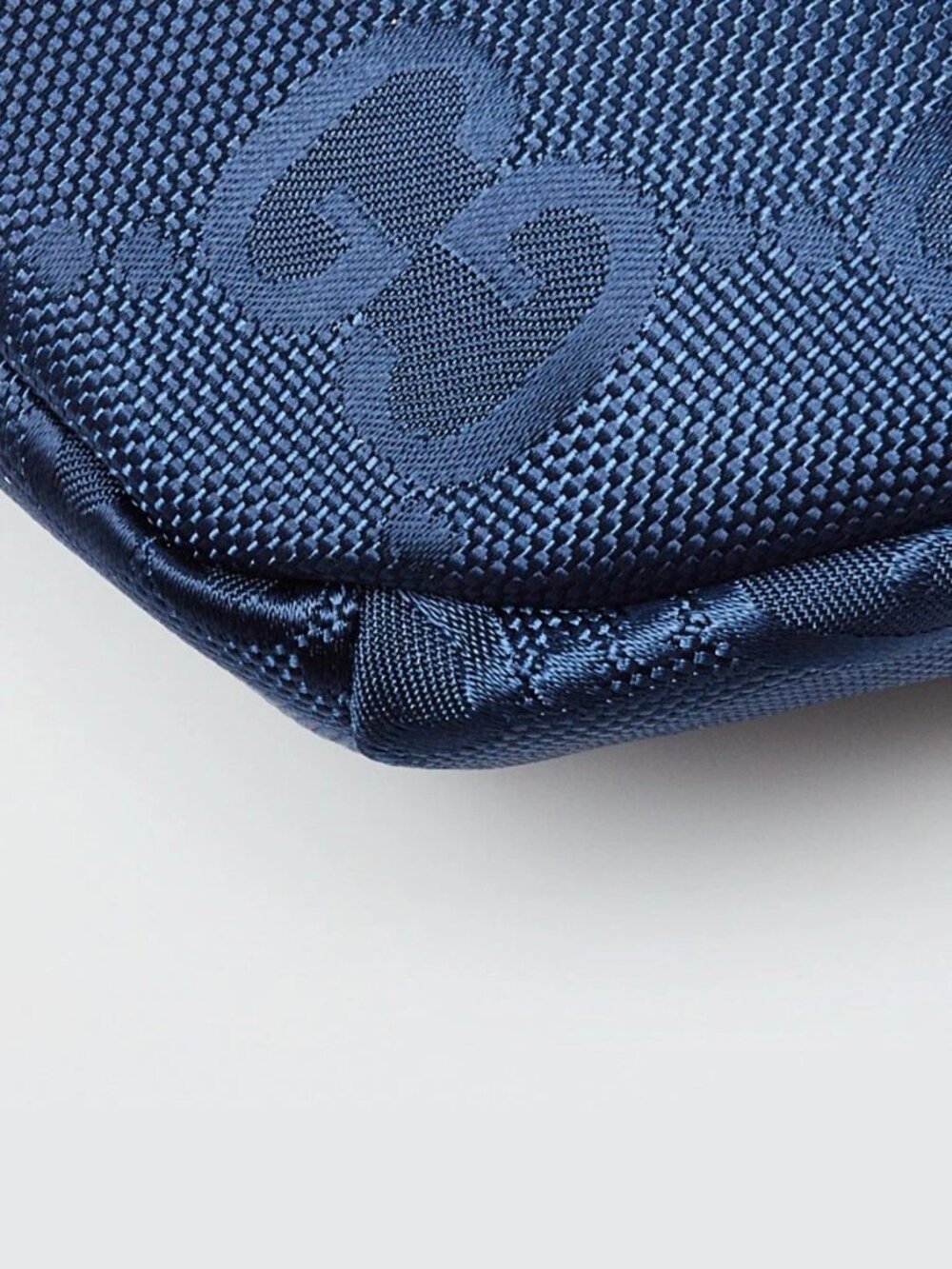 Gucci Blue GG Nylon Children's Small Belt Bag - Picture 9 of 11